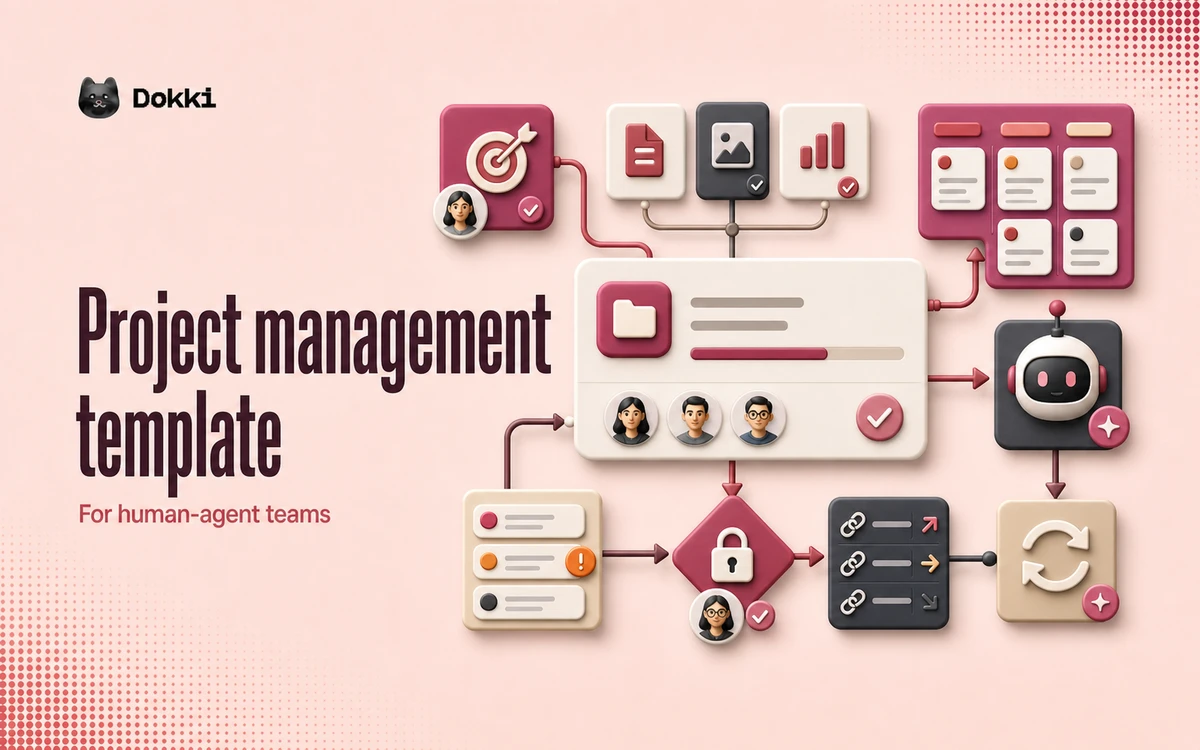 Human-agent project management system linking goals, evidence, tasks, dependencies, approval gates, execution, and reconciliation