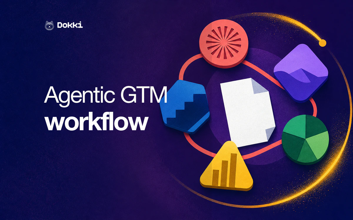 Specialized GTM agent tokens coordinating around a shared plan